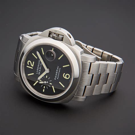 pre owned panerai luminor marina.